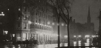Alfred Stieglitz, Night, New York, Alfred Stieglitz Memorial Portfolio 1864-1946, Halftone