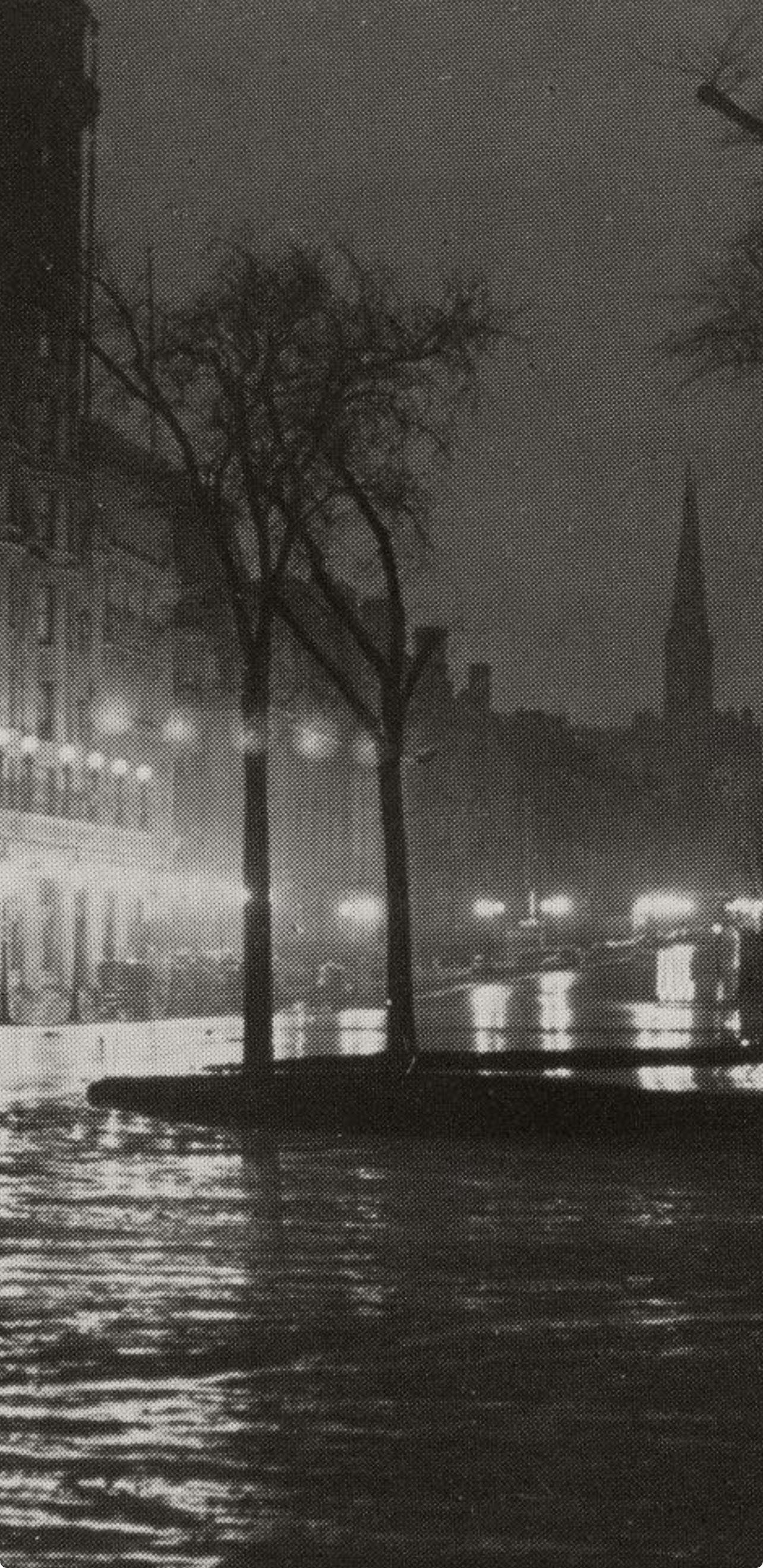 Alfred Stieglitz, Night, New York, Alfred Stieglitz Memorial Portfolio 1864-1946, Halftone