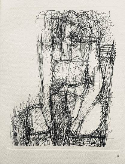 Marcel Gromaire, Composition, Gromaire, Lithograph