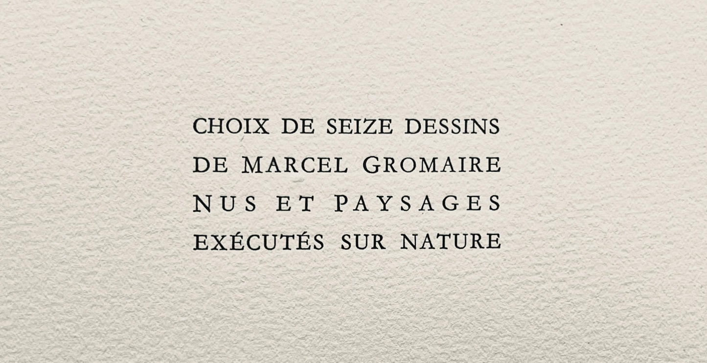 Marcel Gromaire, Composition, Gromaire, Lithograph