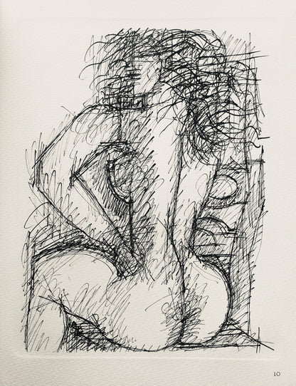 Marcel Gromaire, Composition, Gromaire, Lithograph