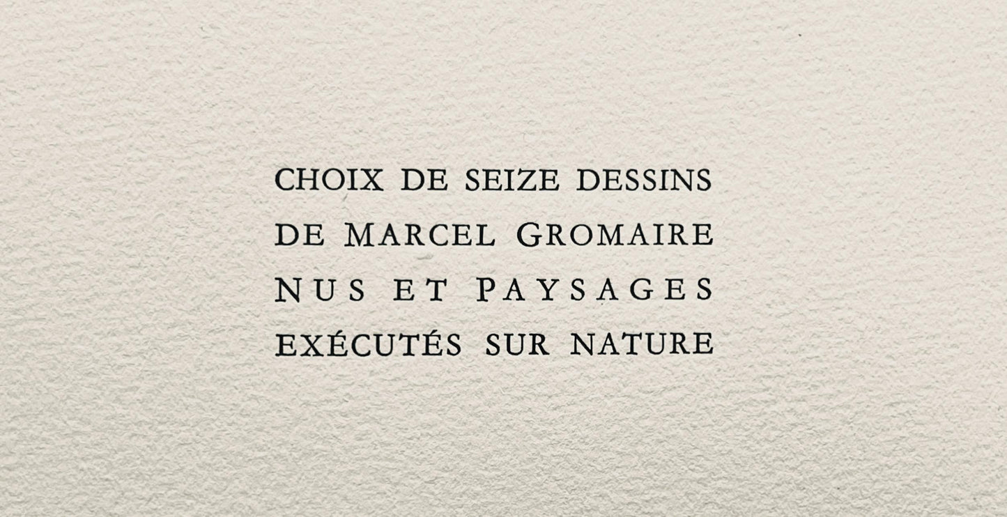 Marcel Gromaire, Composition, Gromaire, Lithograph