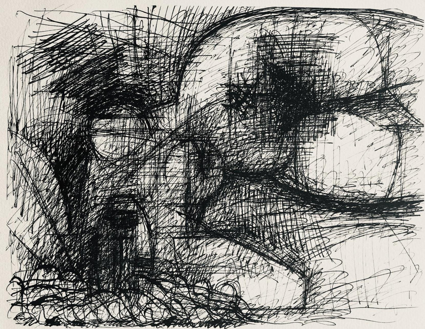 Marcel Gromaire, Composition, Gromaire, Lithograph