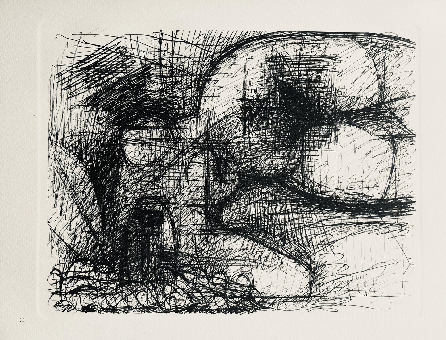 Marcel Gromaire, Composition, Gromaire, Lithograph