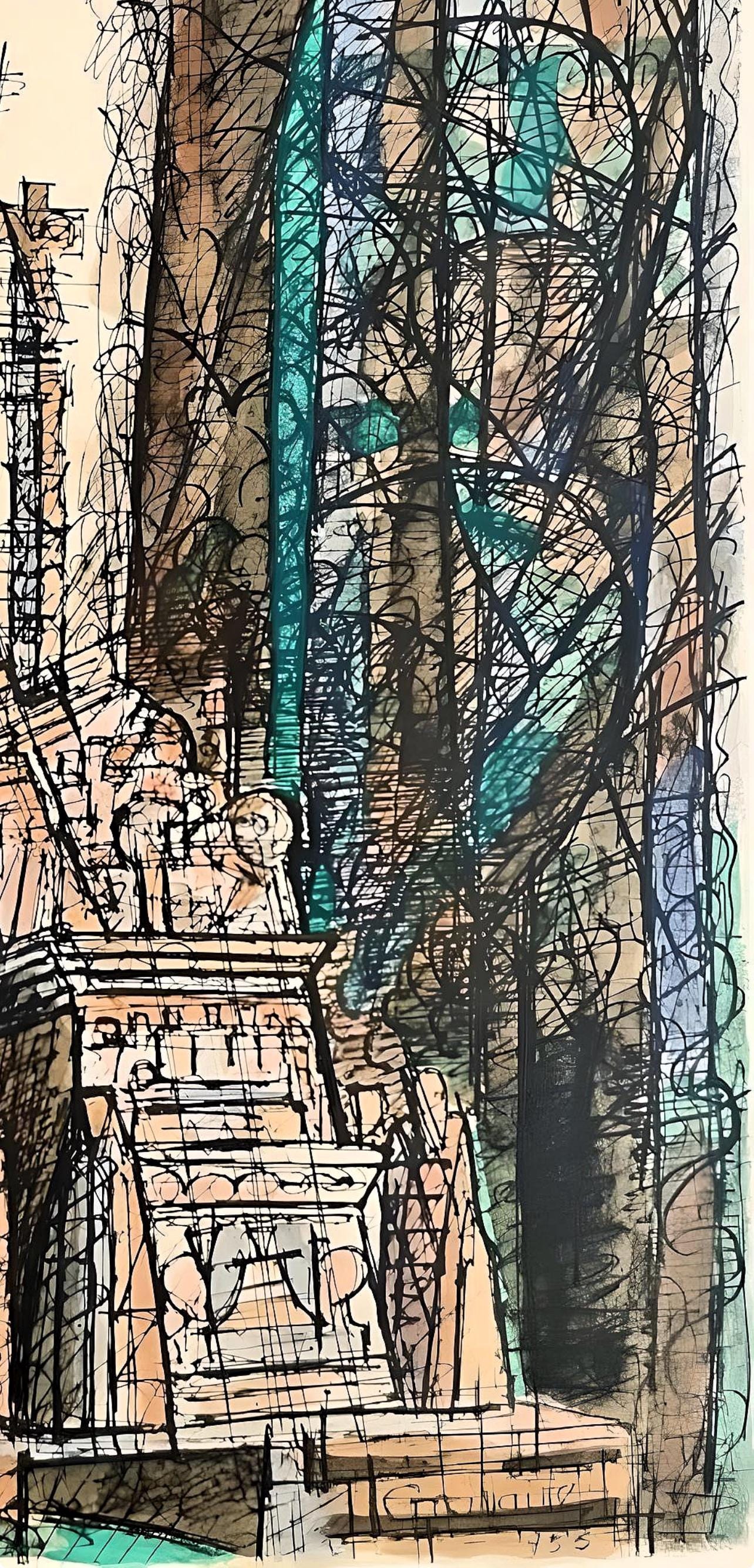 Marcel Gromaire, Composition, Loge De Gromaire, Lithograph