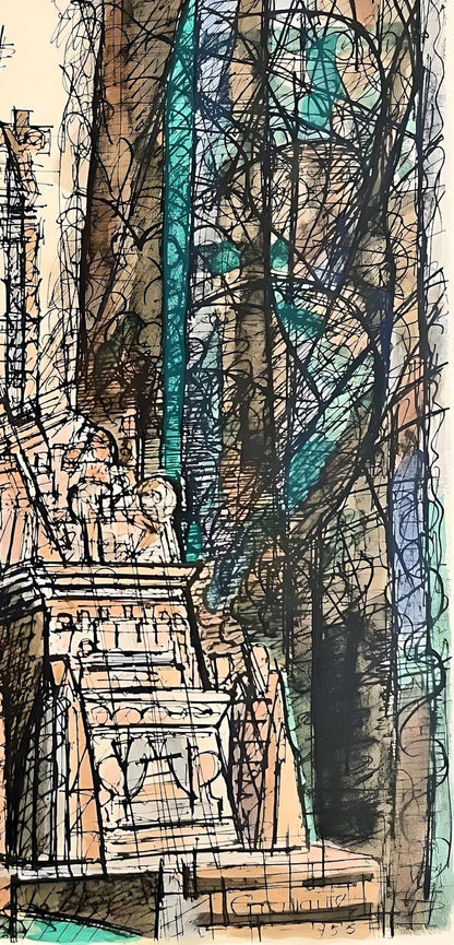 Marcel Gromaire, Composition, Loge De Gromaire, Lithograph