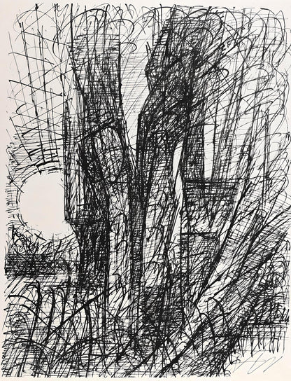 Marcel Gromaire, Composition, Loge De Gromaire, Lithograph