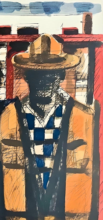 Marcel Gromaire, Composition, Loge De Gromaire, Lithograph