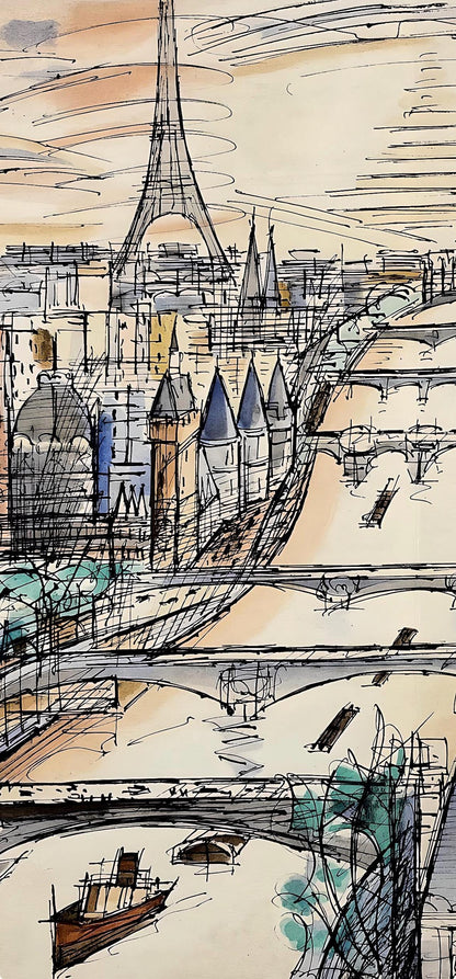 Marcel Gromaire, Composition, Loge De Gromaire, Lithograph