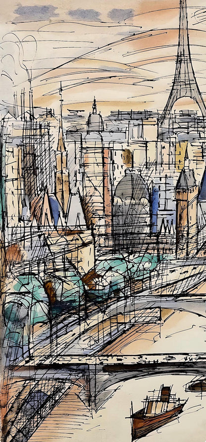 Marcel Gromaire, Composition, Loge De Gromaire, Lithograph