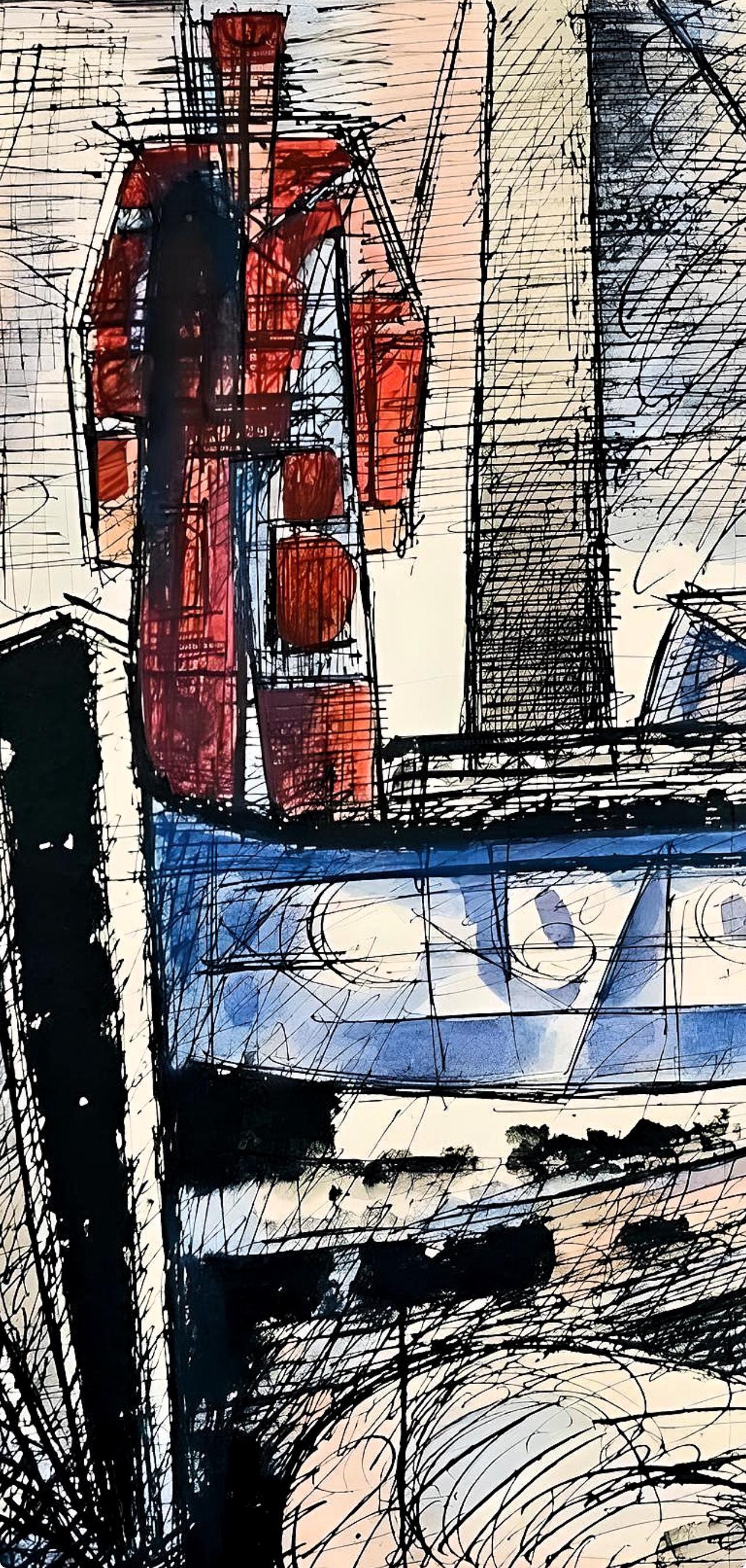 Marcel Gromaire, Composition, Loge De Gromaire, Lithograph