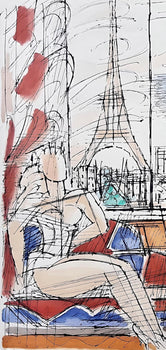 Marcel Gromaire, Composition, Loge De Gromaire, Lithograph