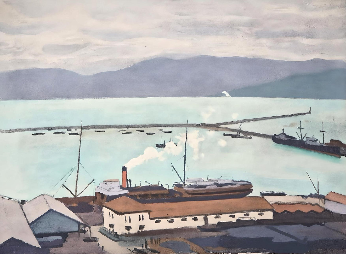 Albert Marquet, Composition, Prsence De Marquet, Lithograph