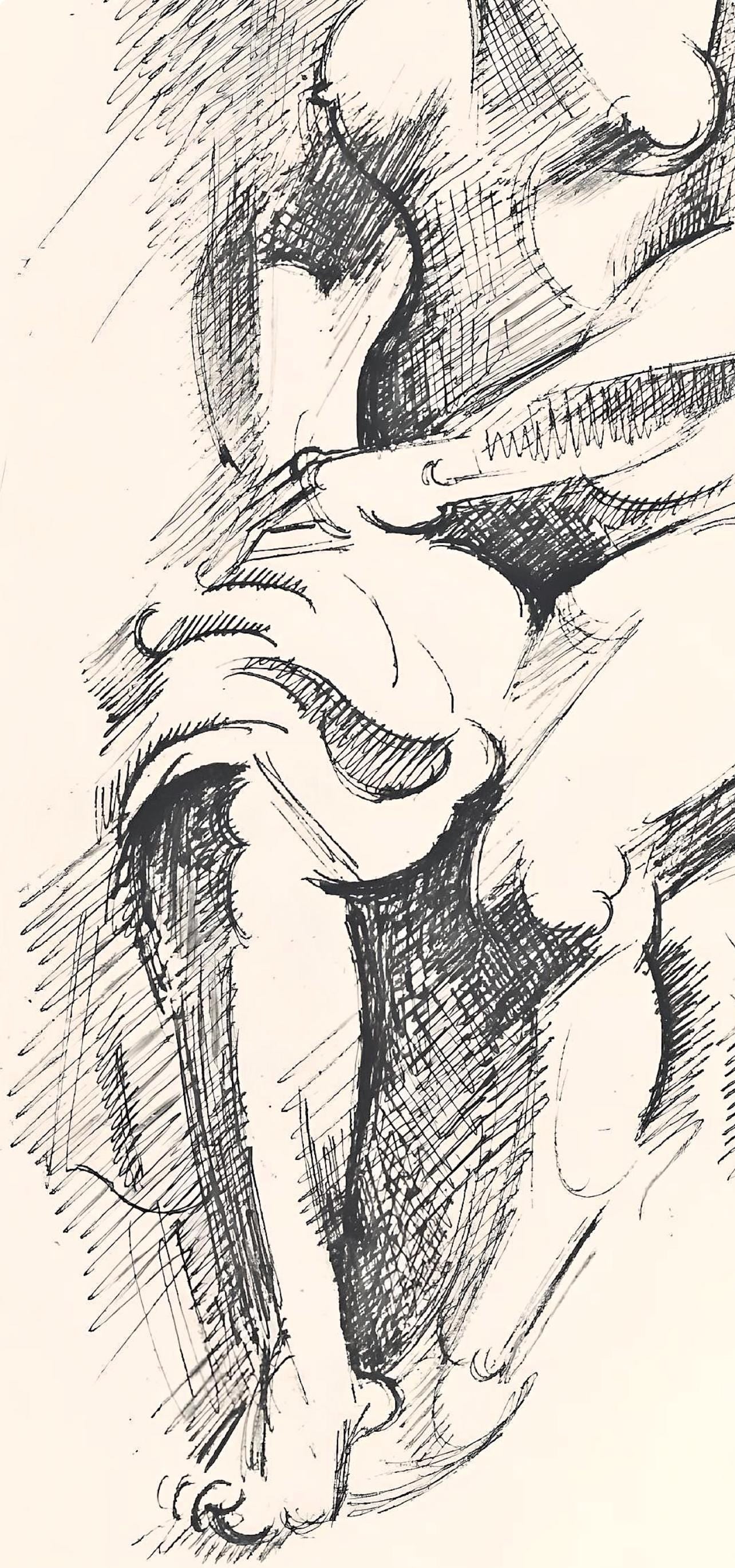 Andr Lhote, Composition, Loge De Andr Lhote, Lithograph