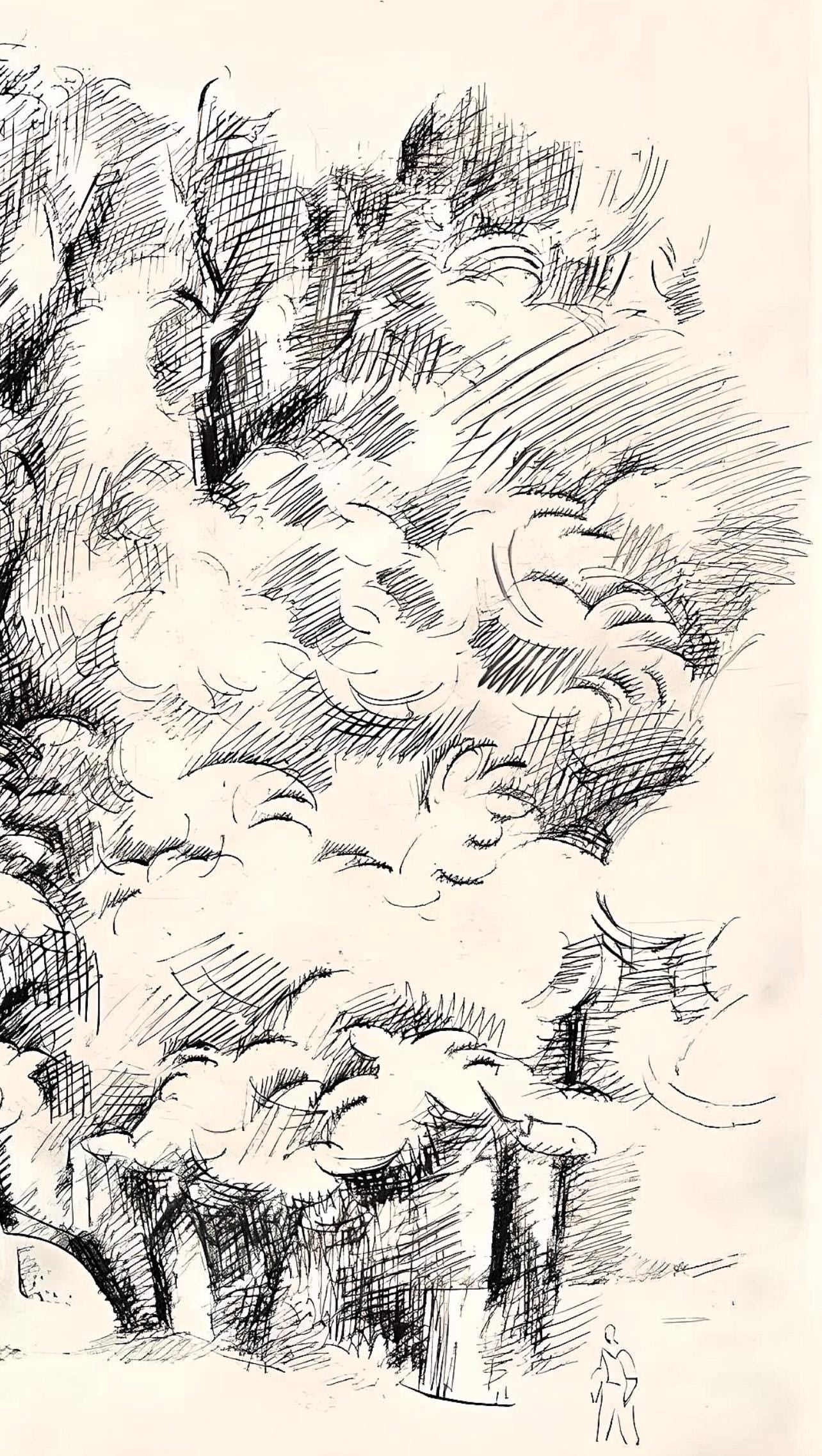 Andr Lhote, Composition, Loge De Andr Lhote, Lithograph