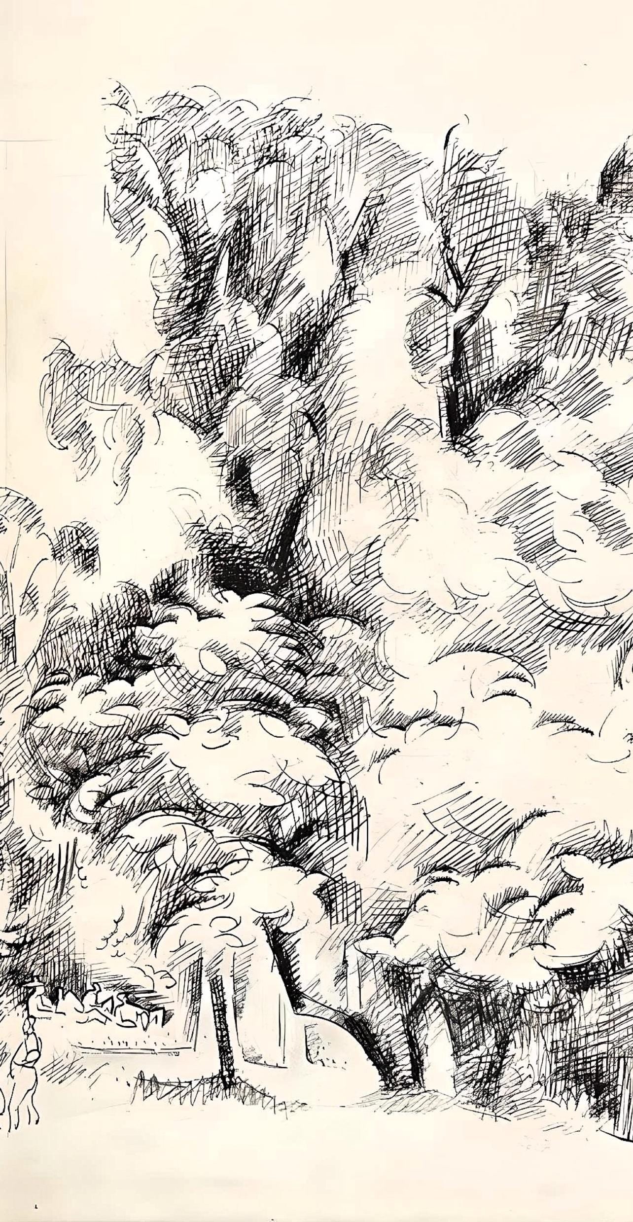 Andr Lhote, Composition, Loge De Andr Lhote, Lithograph