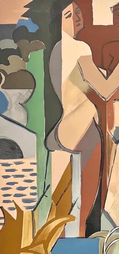 Andr Lhote, Composition, Loge De Andr Lhote, Lithograph