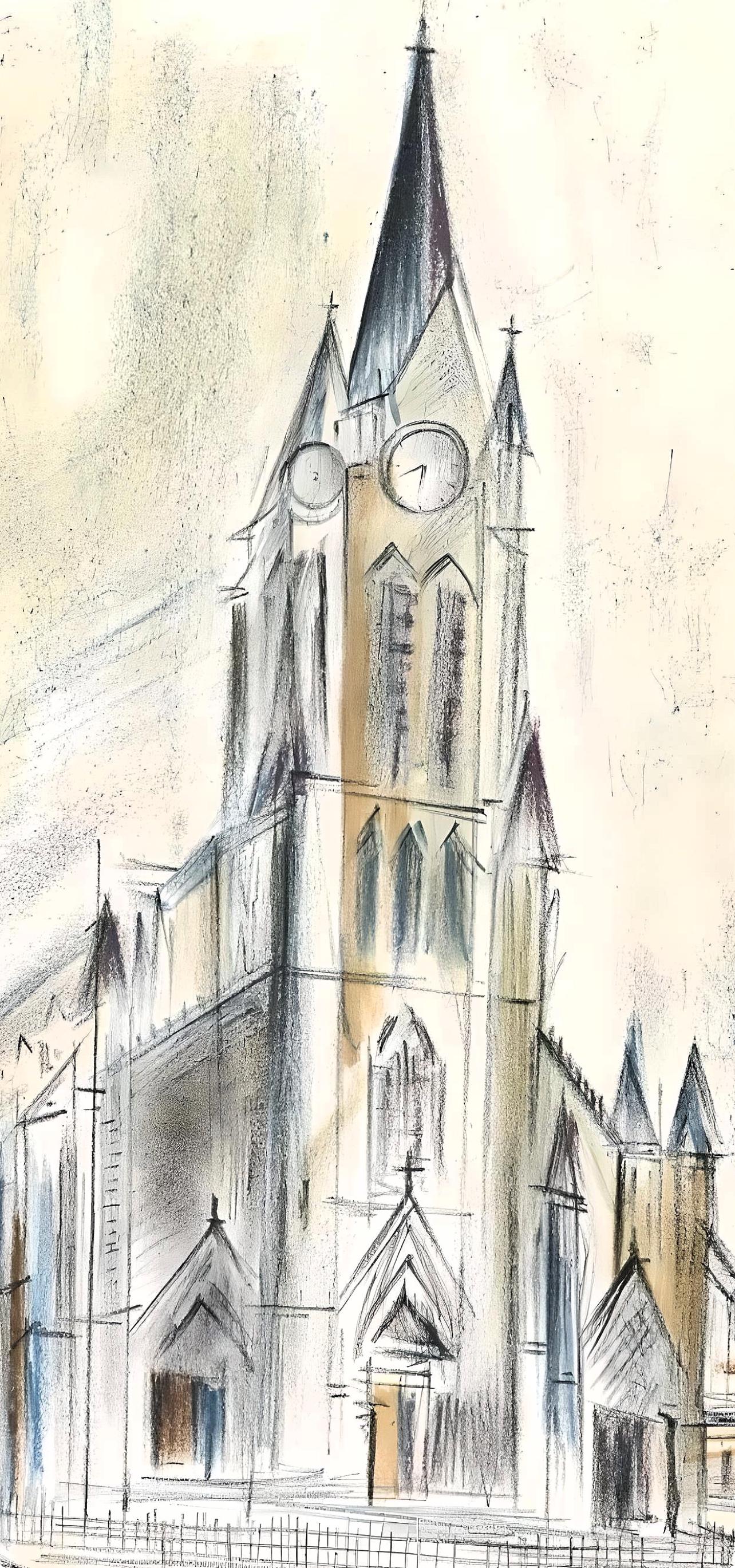 Maurice Utrillo, Composition, Loge De Maurice Utrillo, Lithograph