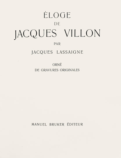 Jacques Villon, Composition, Loge De Jacques Villon, Etching