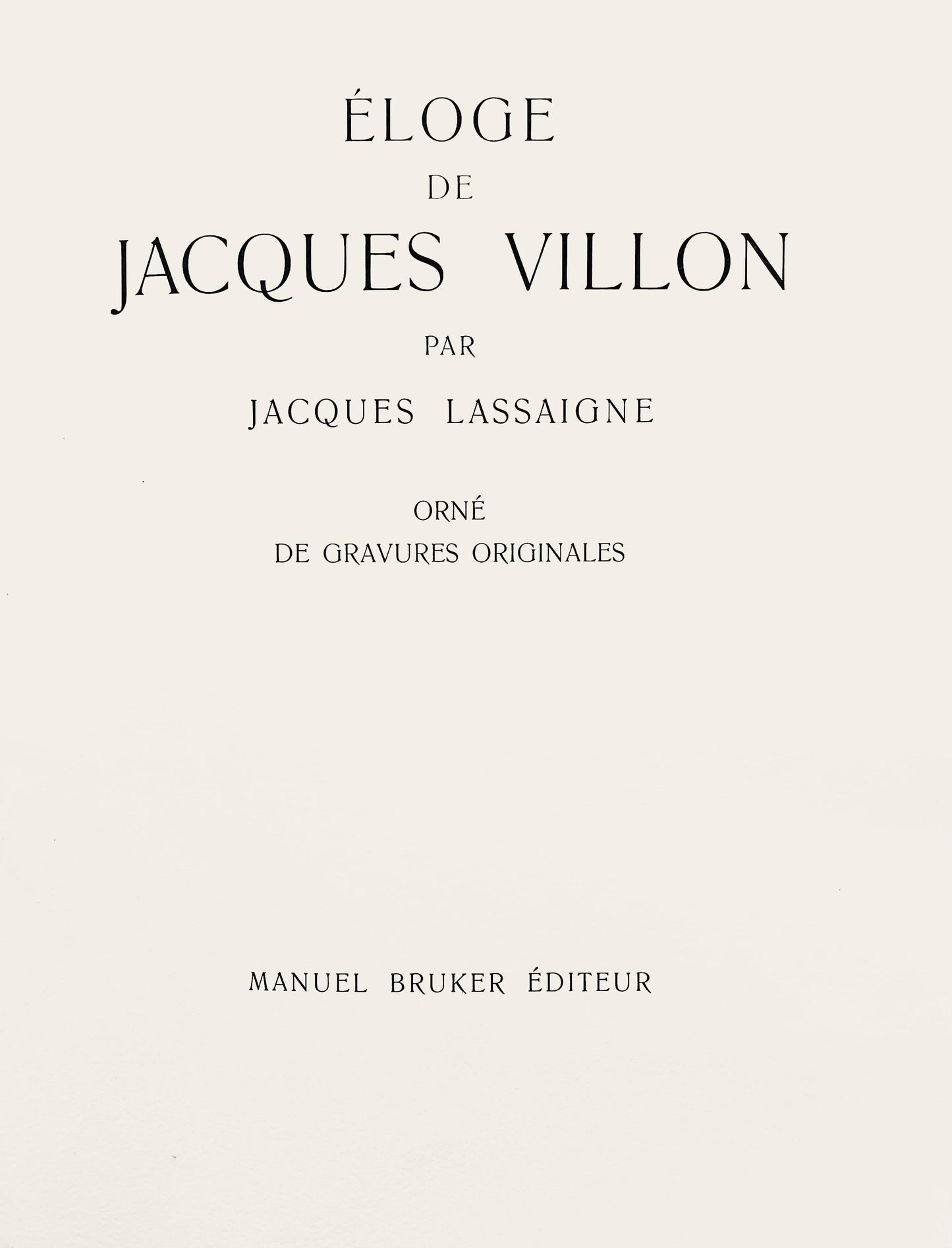 Jacques Villon, Composition, Loge De Jacques Villon, Etching