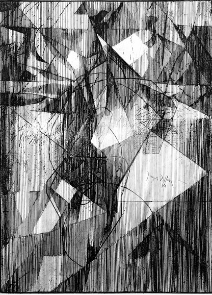 Jacques Villon, Composition, Loge De Jacques Villon, Etching