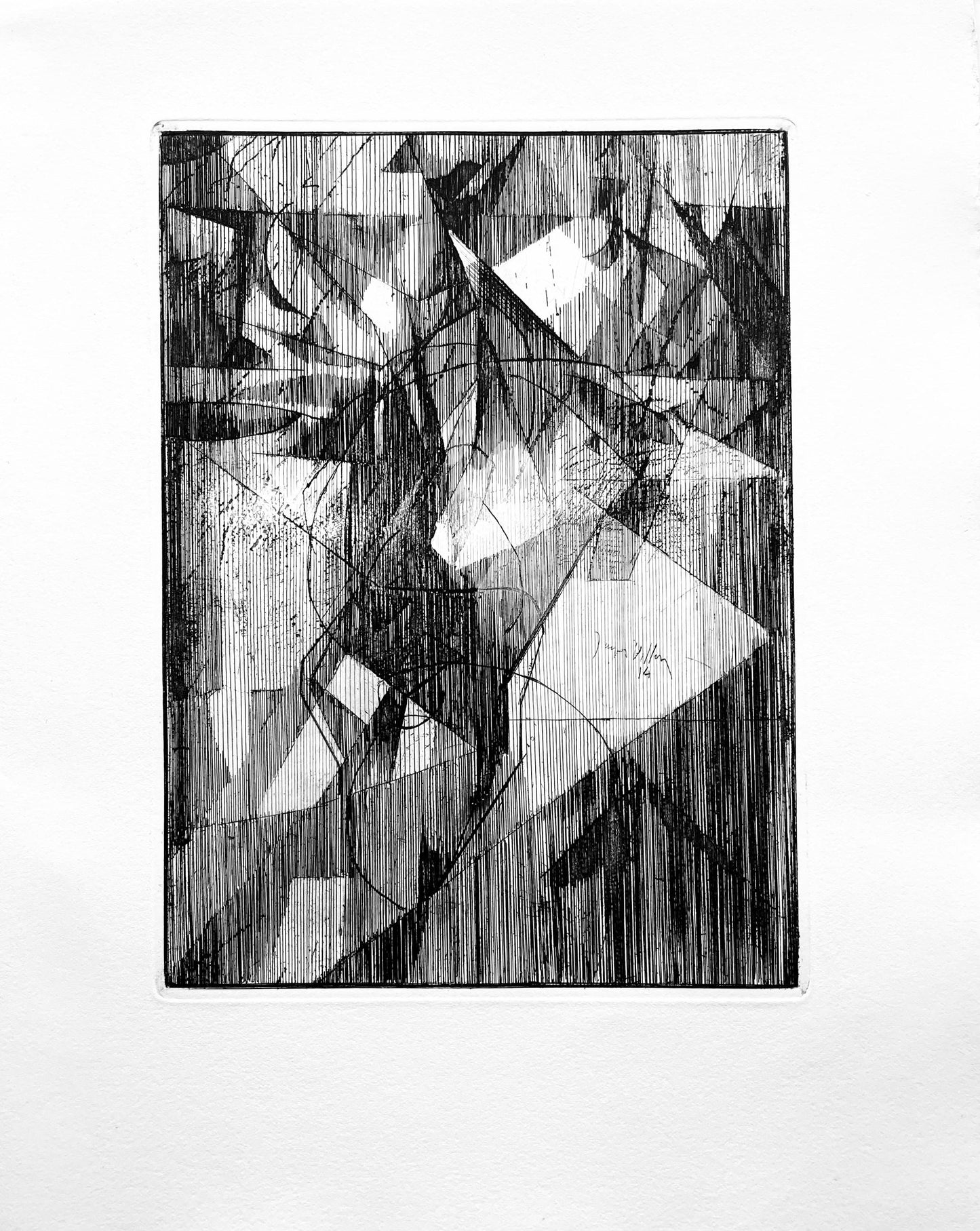 Jacques Villon, Composition, Loge De Jacques Villon, Etching