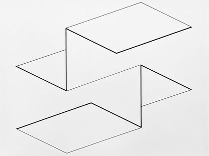 Josef Albers, Composition, Josef Albers Zeichnungen Drawings, Lithograph