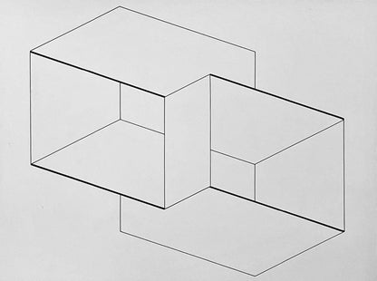 Josef Albers, Composition, Josef Albers Zeichnungen Drawings, Lithograph