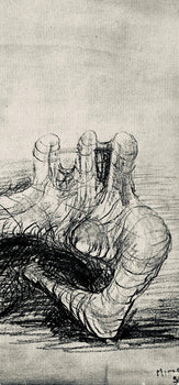 Henry Moore, Reclining Figure, The Drawings Of Henry Moore, Lithograph