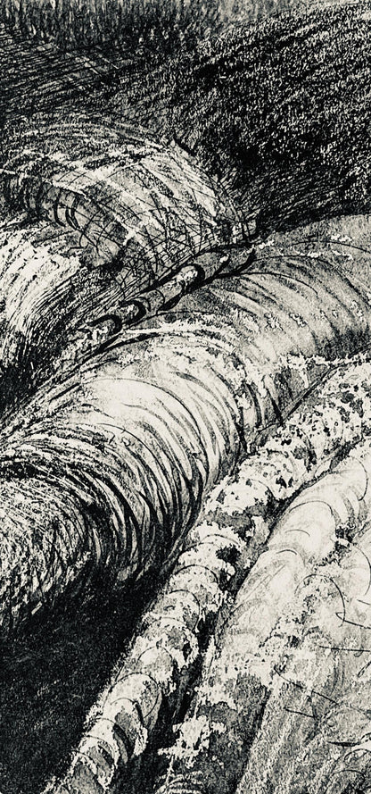 Henry Moore, Two Sleeping Shelterers (Detail), The Drawings Of Henry Moore, Lithograph