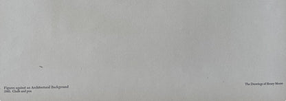 Henry Moore, Figures Against An Architectural Background, The Drawings Of Henry Moore, Lithograph