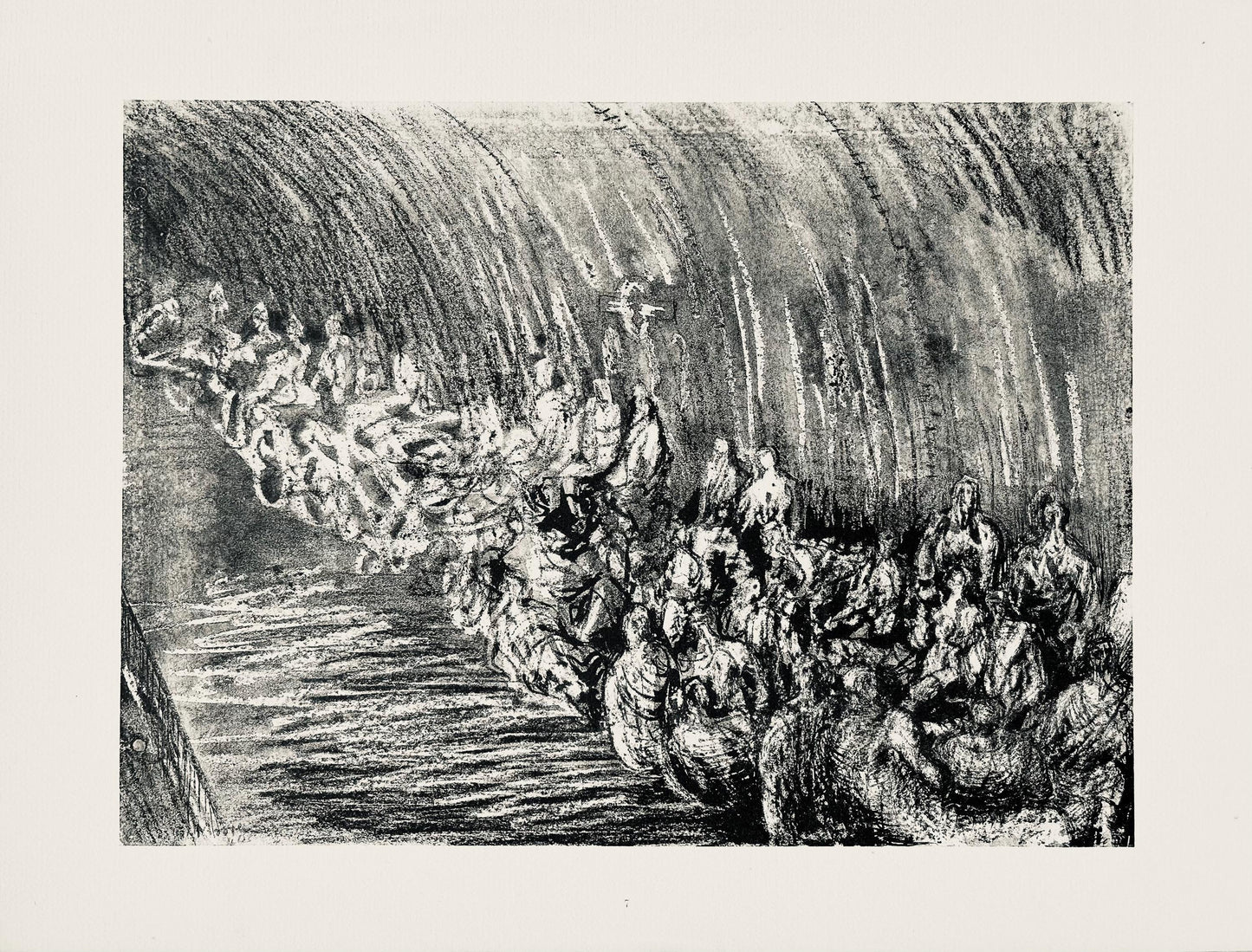 Henry Moore, Shelter Drawing, The Drawings Of Henry Moore, Lithograph