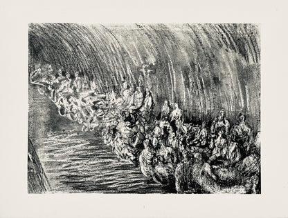 Henry Moore, Shelter Drawing, The Drawings Of Henry Moore, Lithograph