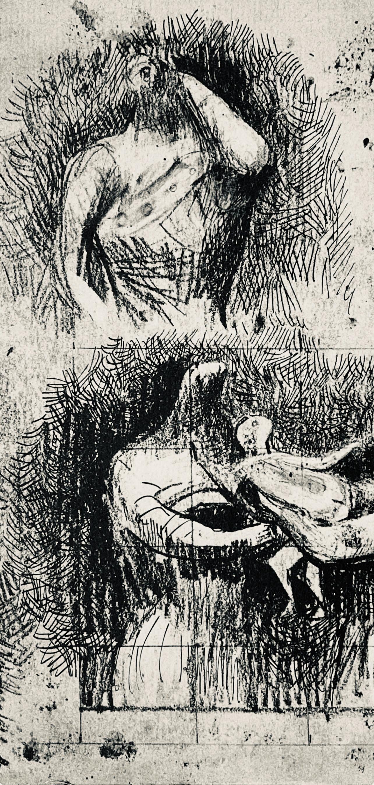 Henry Moore, Drawing For Sculpture, The Drawings Of Henry Moore, Lithograph