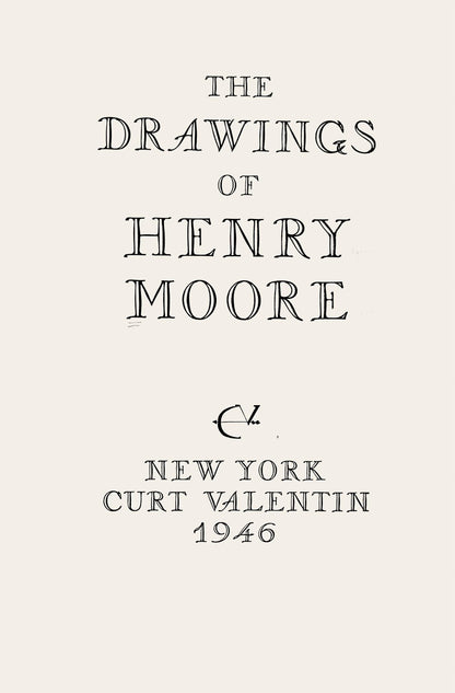Henry Moore, Seated Figures, The Drawings Of Henry Moore, Lithograph