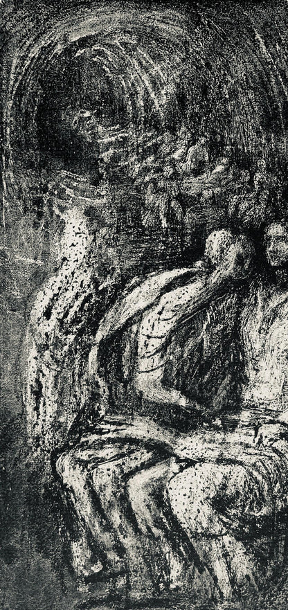 Henry Moore, Seated Women In A Tube Shelter, The Drawings Of Henry Moore, Lithograph