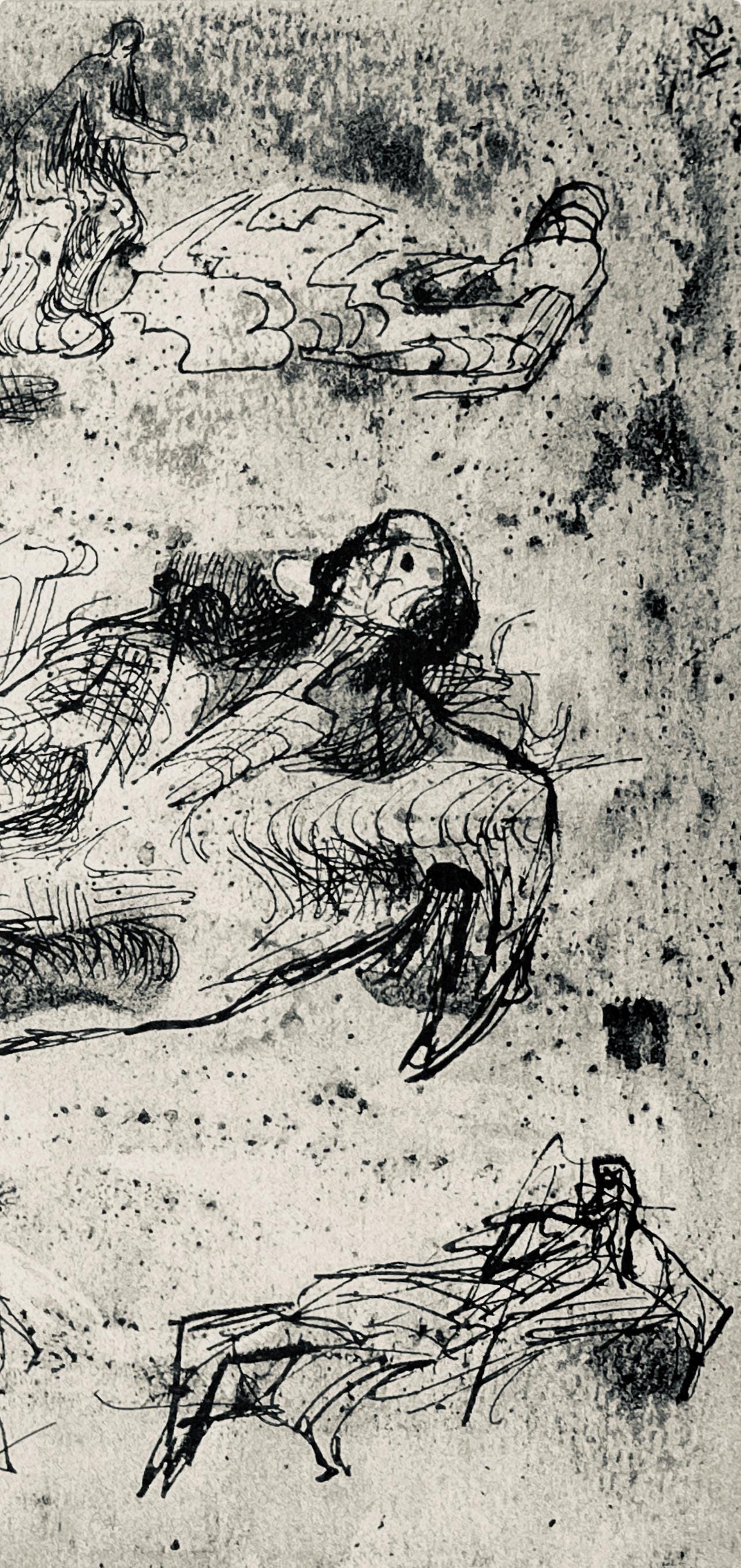 Henry Moore, Sketches For Sculpture, The Drawings Of Henry Moore, Lithograph