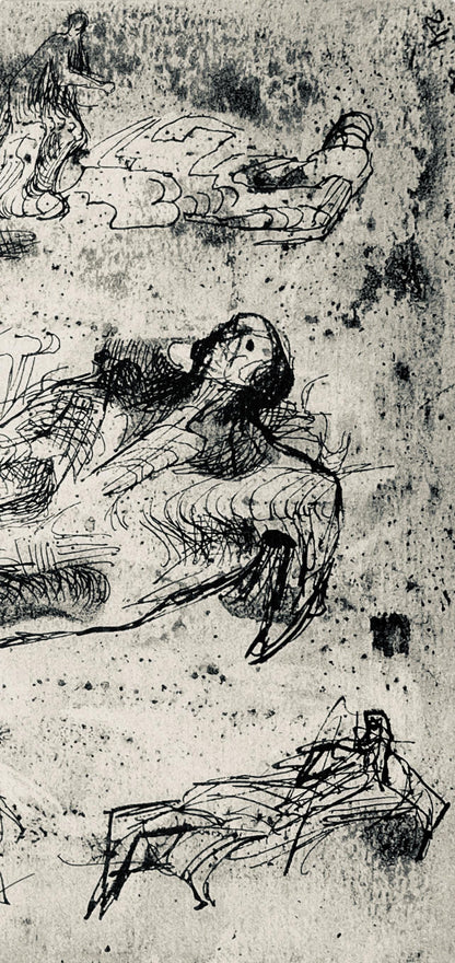 Henry Moore, Sketches For Sculpture, The Drawings Of Henry Moore, Lithograph