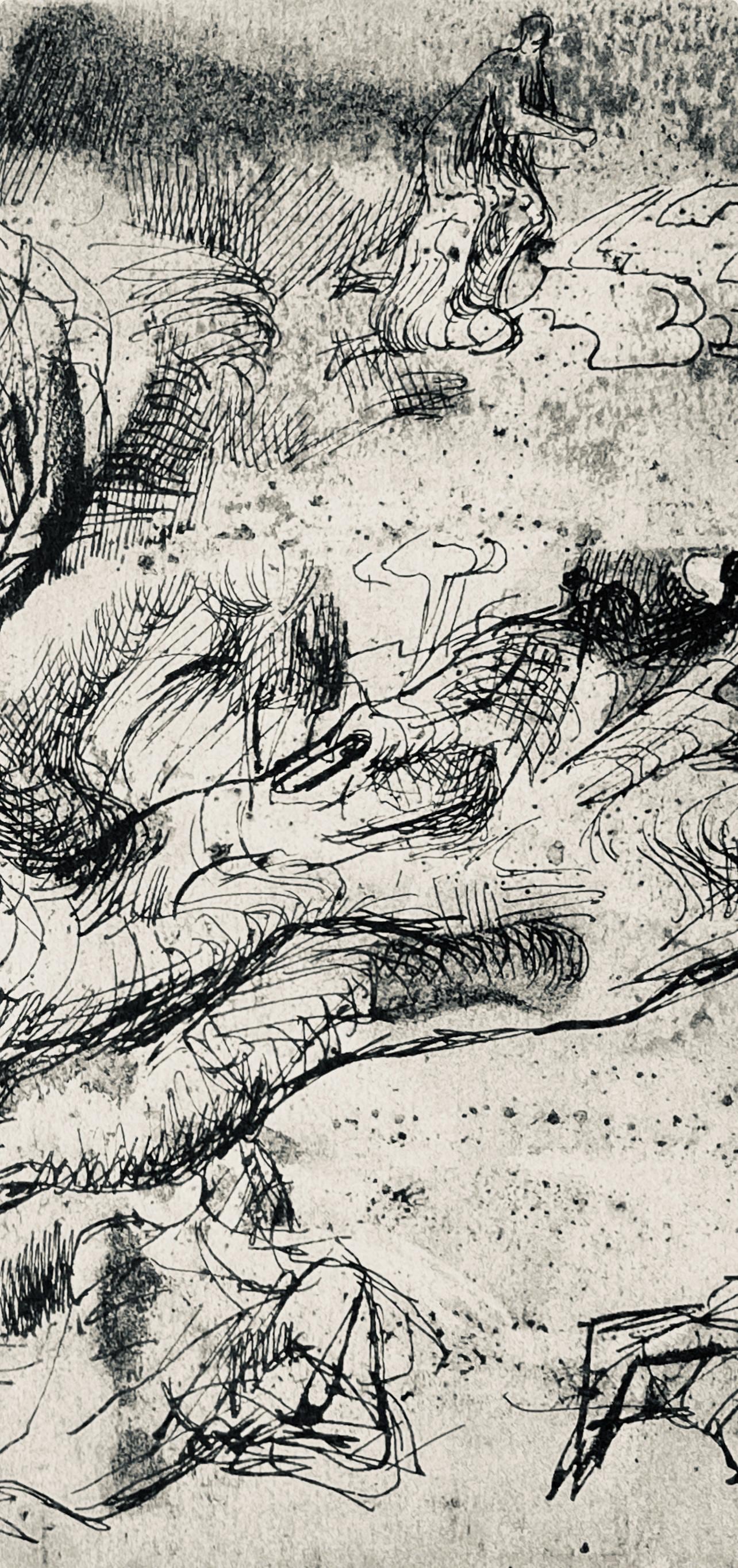 Henry Moore, Sketches For Sculpture, The Drawings Of Henry Moore, Lithograph