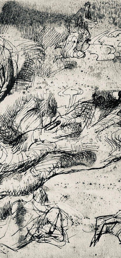 Henry Moore, Sketches For Sculpture, The Drawings Of Henry Moore, Lithograph