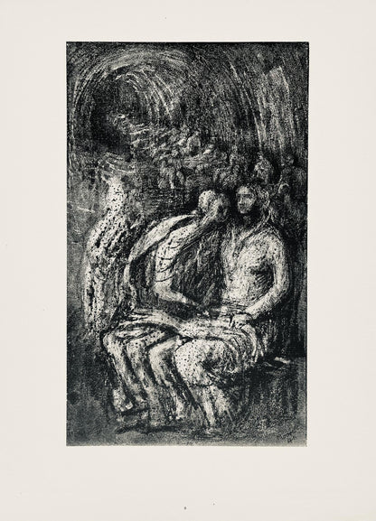 Henry Moore, Study For Northampton Madonna, The Drawings Of Henry Moore, Lithograph