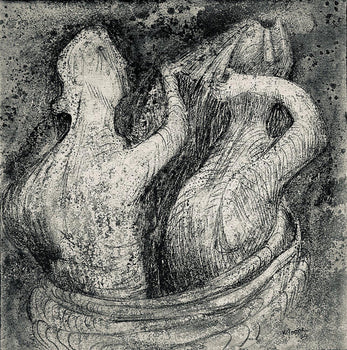 Henry Moore, Hair Combing, The Drawings Of Henry Moore, Lithograph