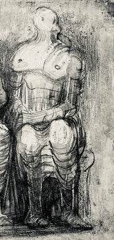 Henry Moore, Three Figures With Children, The Drawings Of Henry Moore, Lithograph