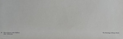 Henry Moore, Three Figures With Children, The Drawings Of Henry Moore, Lithograph