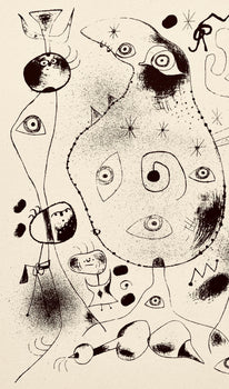 Joan Mir, Composition, The Prints Of Joan Miro, Etching
