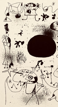 Joan Mir, Composition, The Prints Of Joan Miro, Etching