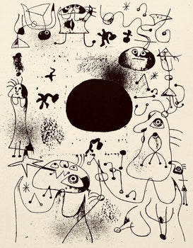 Joan Mir, Composition, The Prints Of Joan Miro, Etching