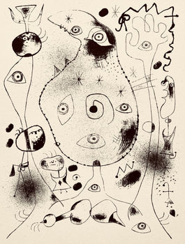 Joan Mir, Composition, The Prints Of Joan Miro, Etching
