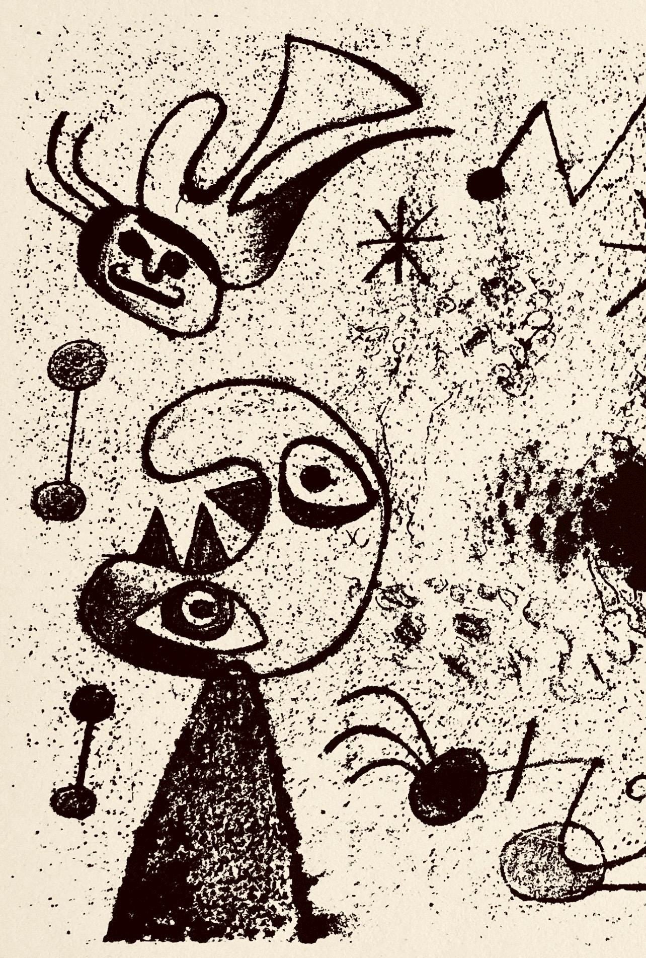 Joan Mir, Composition, The Prints Of Joan Miro, Etching
