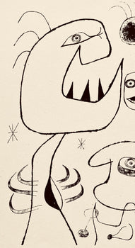 Joan Mir, Composition, The Prints Of Joan Miro, Etching